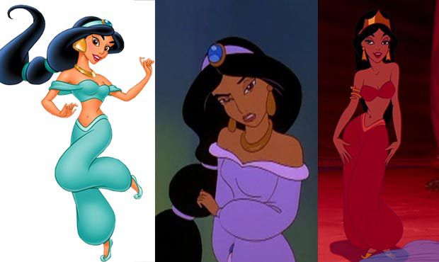 ▬ Guide vestimentaire : les héroïnes de Disney Jasmine-base