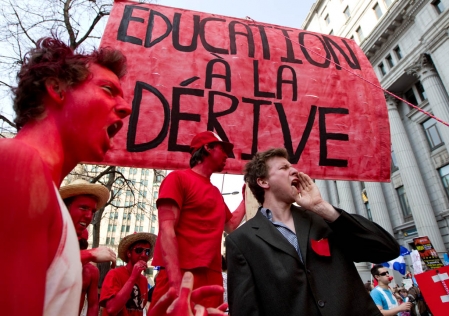 Je veux comprendre... la grève étudiante au Québec manifestations etudiantes du 22 mars 2012