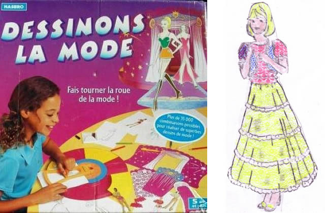 Souvenirs d'enfance : dessinons la mode