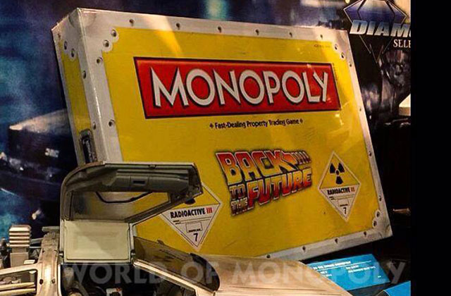 Le Monopoly « Retour vers le Futur » a ses premiers visuels