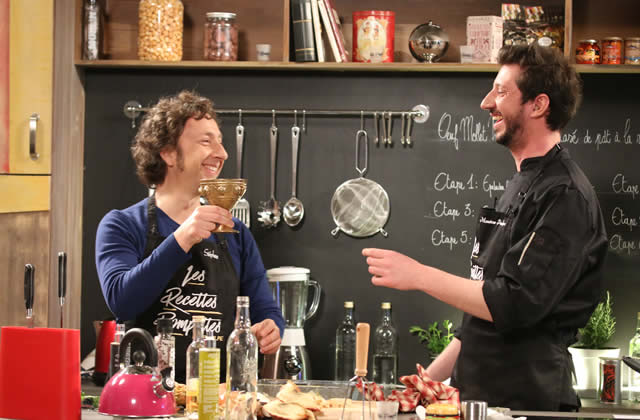 Les Recettes Pompettes Debarquent En France Monsieur Poulpe Cuisine Bourre Avec Stephane Bern