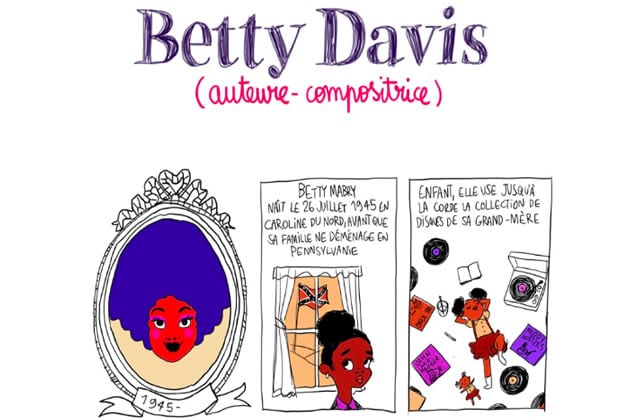 Betty Davis, « auteure et compositrice » — Les Culottées, par Pénélope  Bagieu - Madmoizelle
