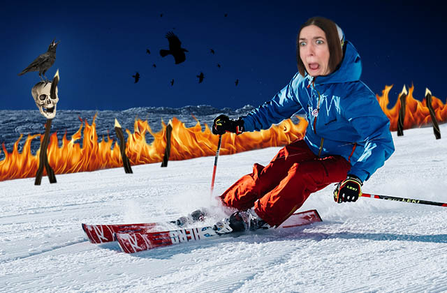 le ski