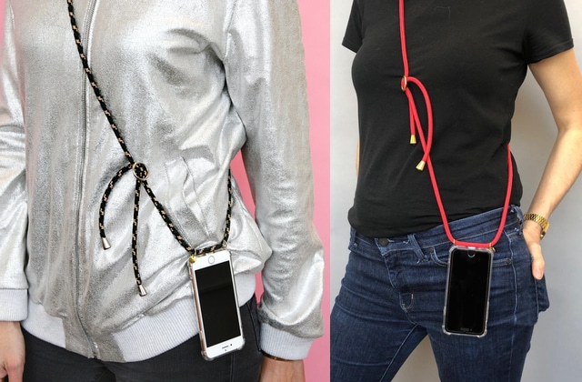 Coque collier pour smartphone : attache ton téléphone à un cordon