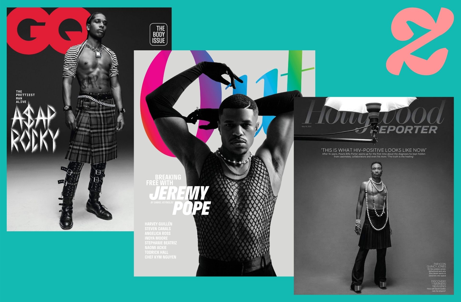 Ce printemps, A$AP Rocky, Billy Porter et Jeremy Pope enrichissent les masculinités noires