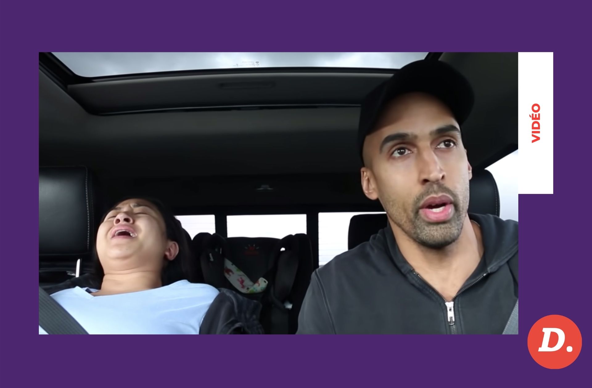 Cette vidéo d’accouchement dans une voiture va changer votre vision de la naissance