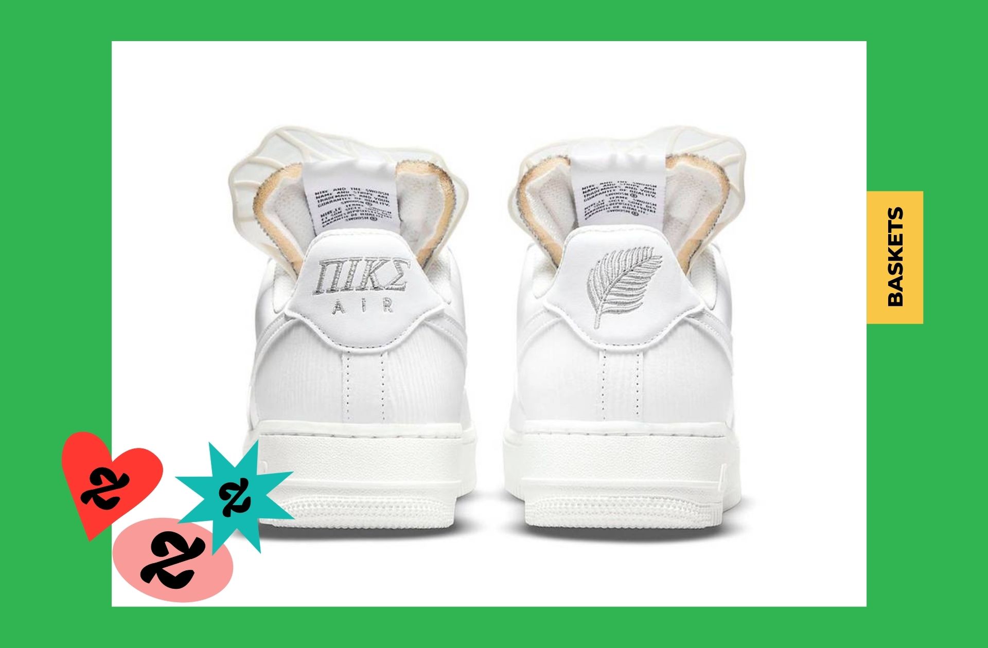 Nike rend hommage à la déesse du même nom… sans se soucier de l’orthographe grecque, OKLM