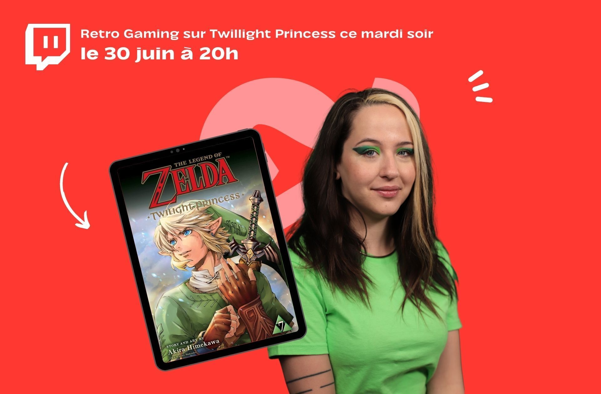 Ce soir, rendez-vous sur Twitch pour une partie effrénée de « The Legend of Zelda : Twilight Princess » avec Shakaam