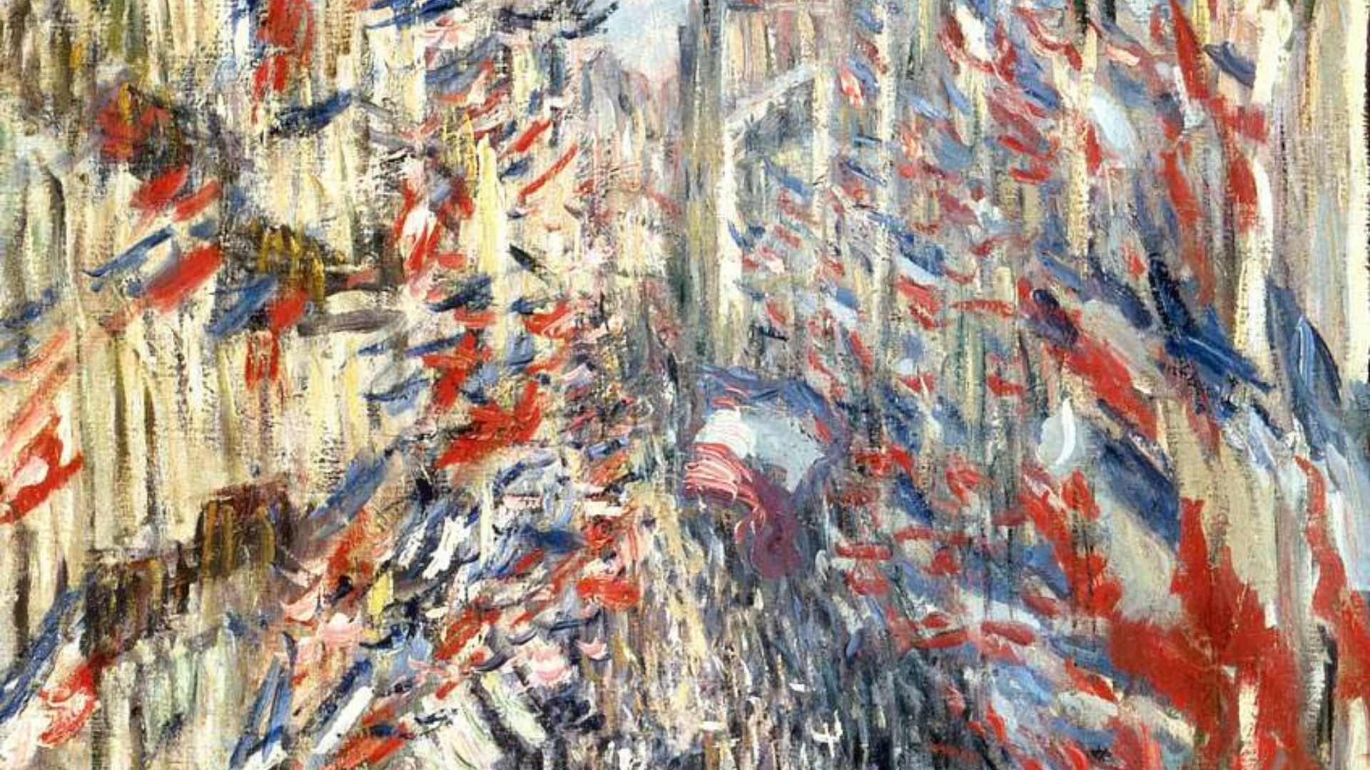 La Rue Montorgueil, Monet