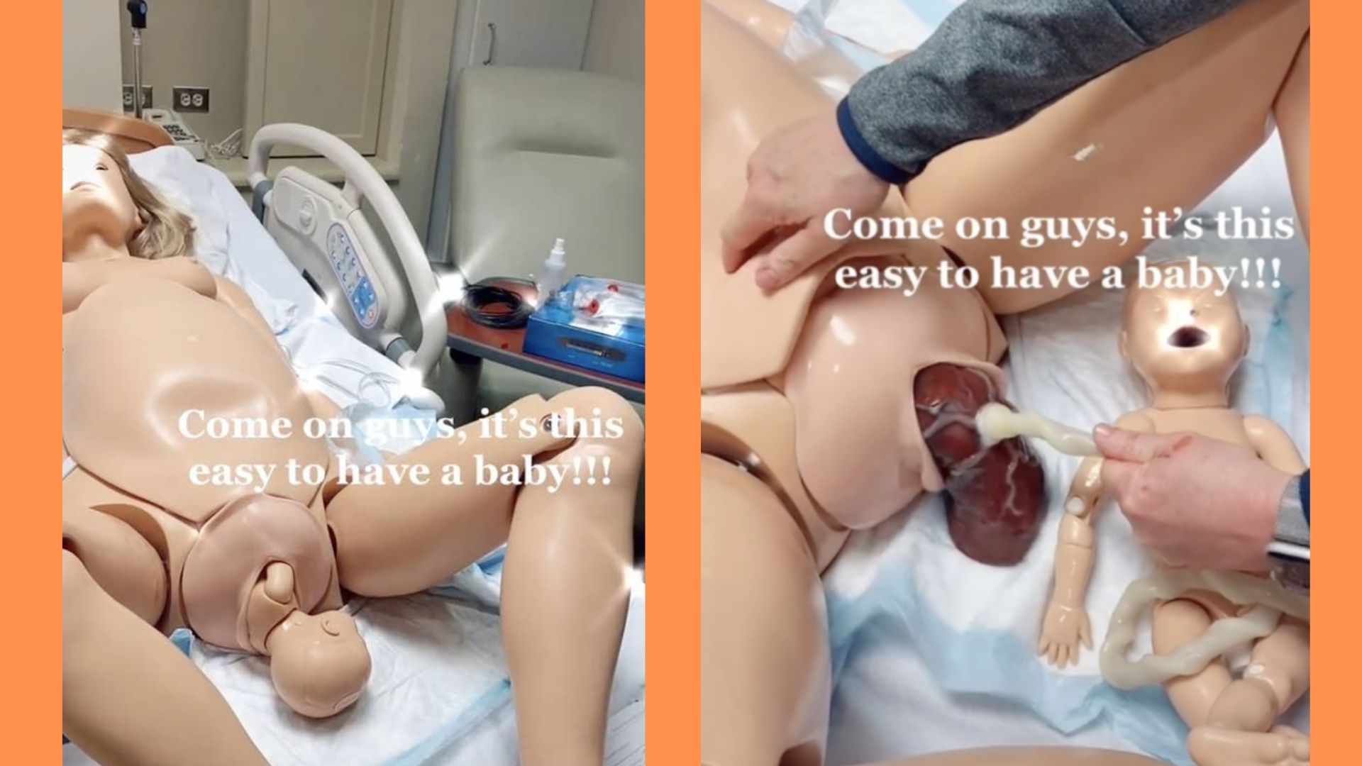 Ces vidéos montrent la réalité de l’accouchement (et on serre les cuisses)