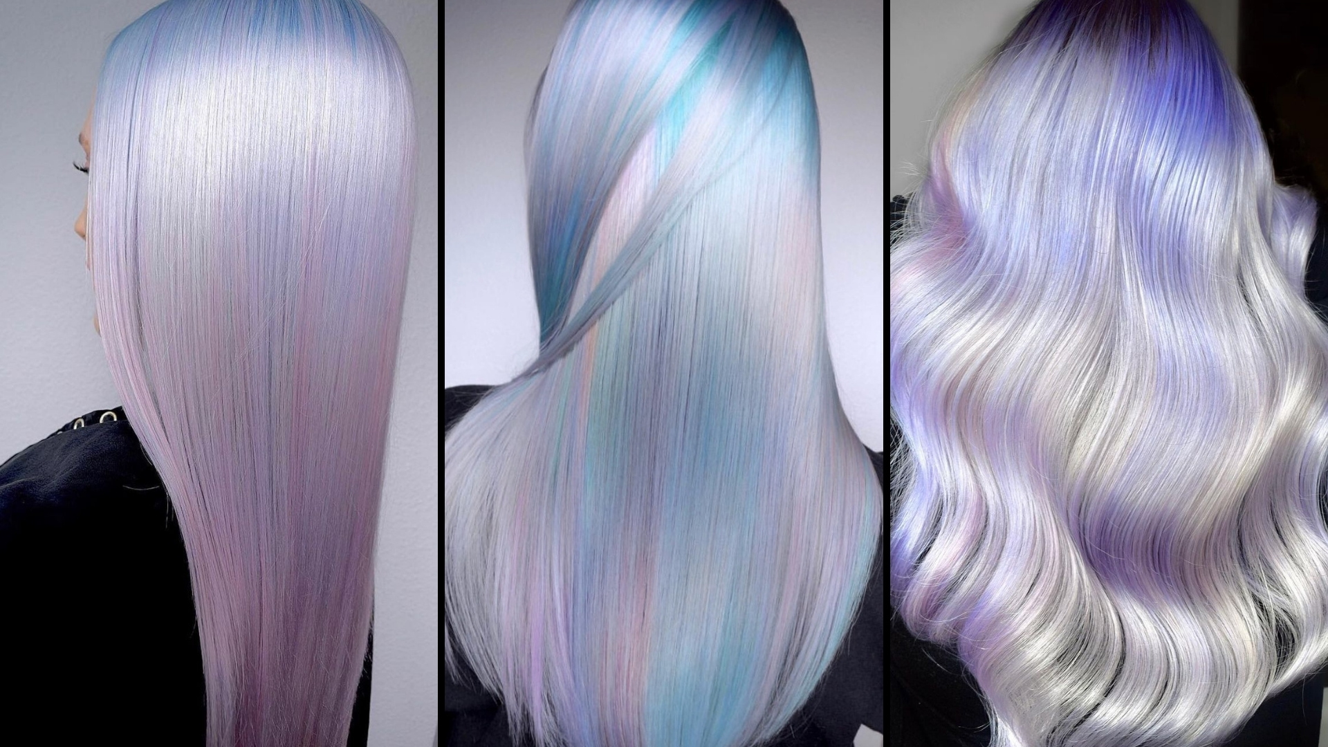 coloration cheveux holographique