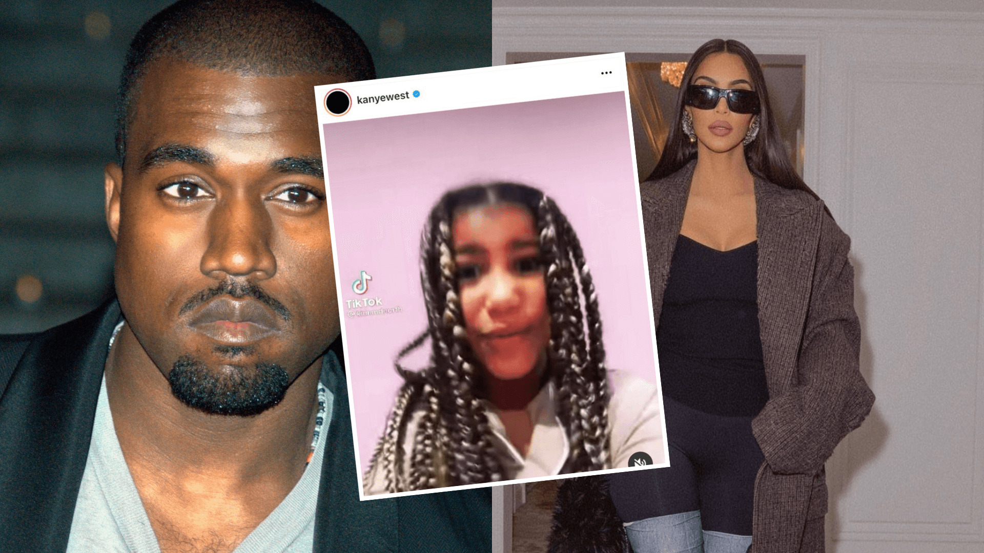 Kanye West n’en finit pas de critiquer Kim Kardashian par le biais de leurs enfants, et c’est un problème