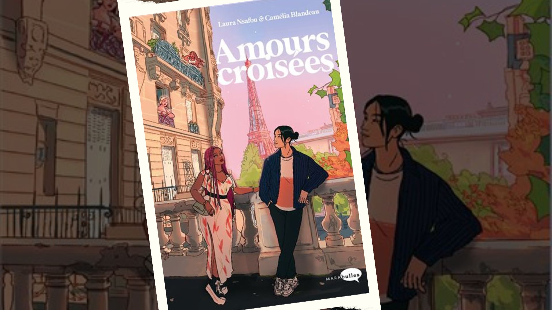 Couverture de la BD Amours Croisees de Laura Nsafou