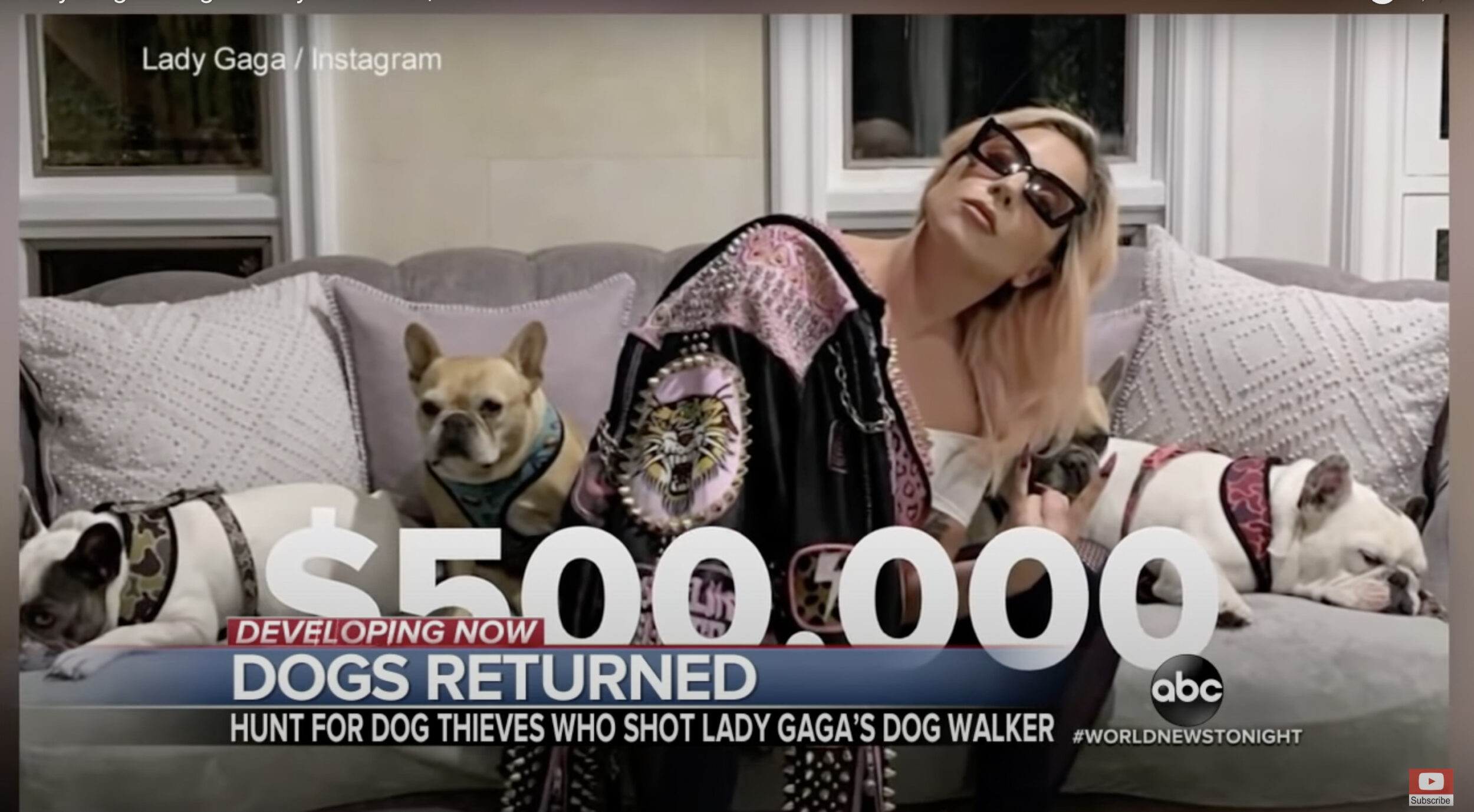 L’agresseur du dog sitter de Lady Gaga condamné à 21 ans de prison