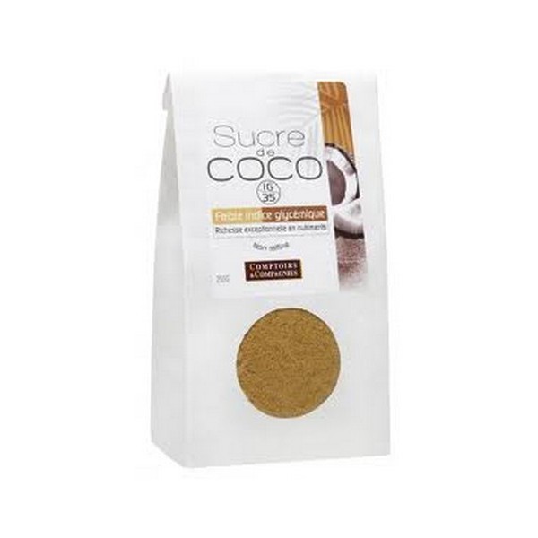 Sucre de coco non raffiné bio* 200 g.