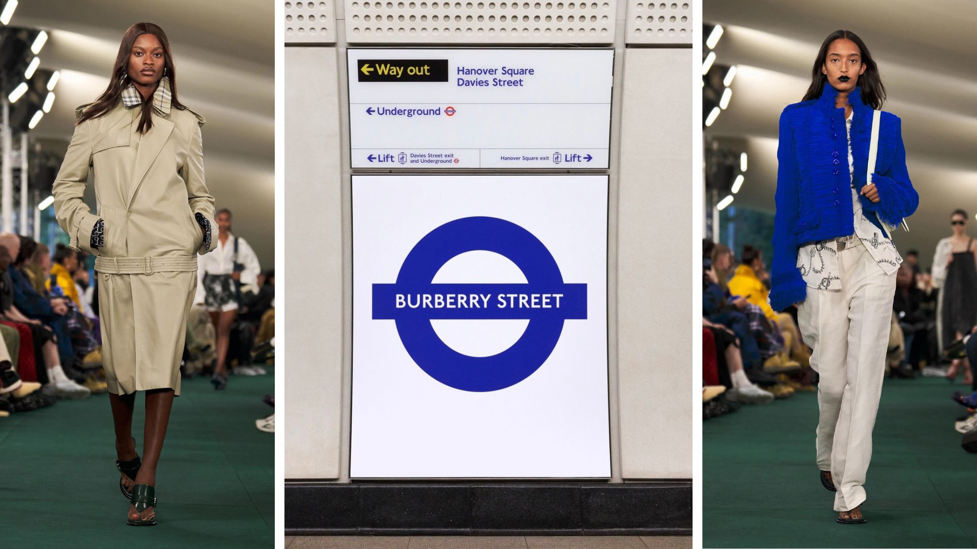 Regarder la vidéo Burberry a renommé une station de métro, et tout Londres était déboussolé