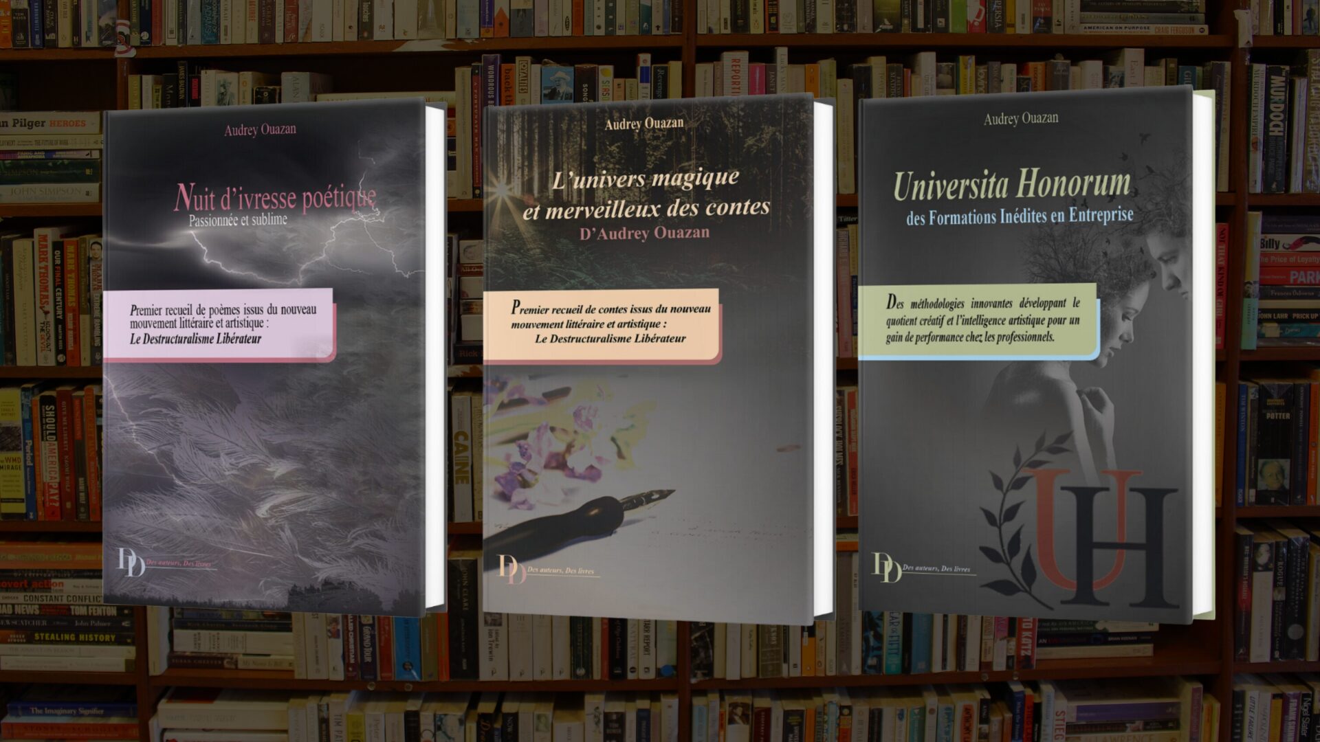 3 nouveaux livres d’Audrey Ouazan en avant-première