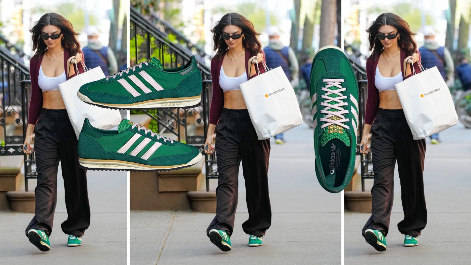 Cette autre sneaker adidas est en train de détrôner la Samba, merci Emily Ratajkowski