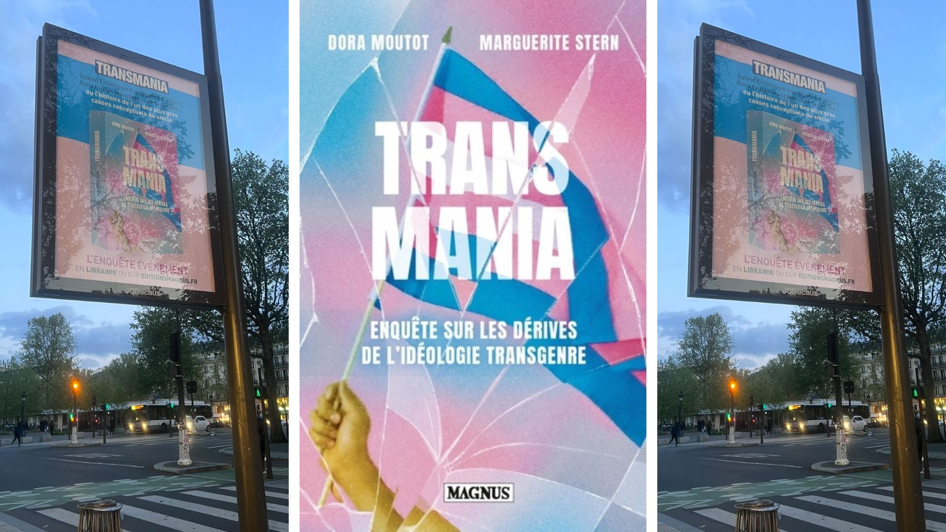 La mairie de Paris décroche les pubs pour le livre transphobe des TERF les plus célèbres de France